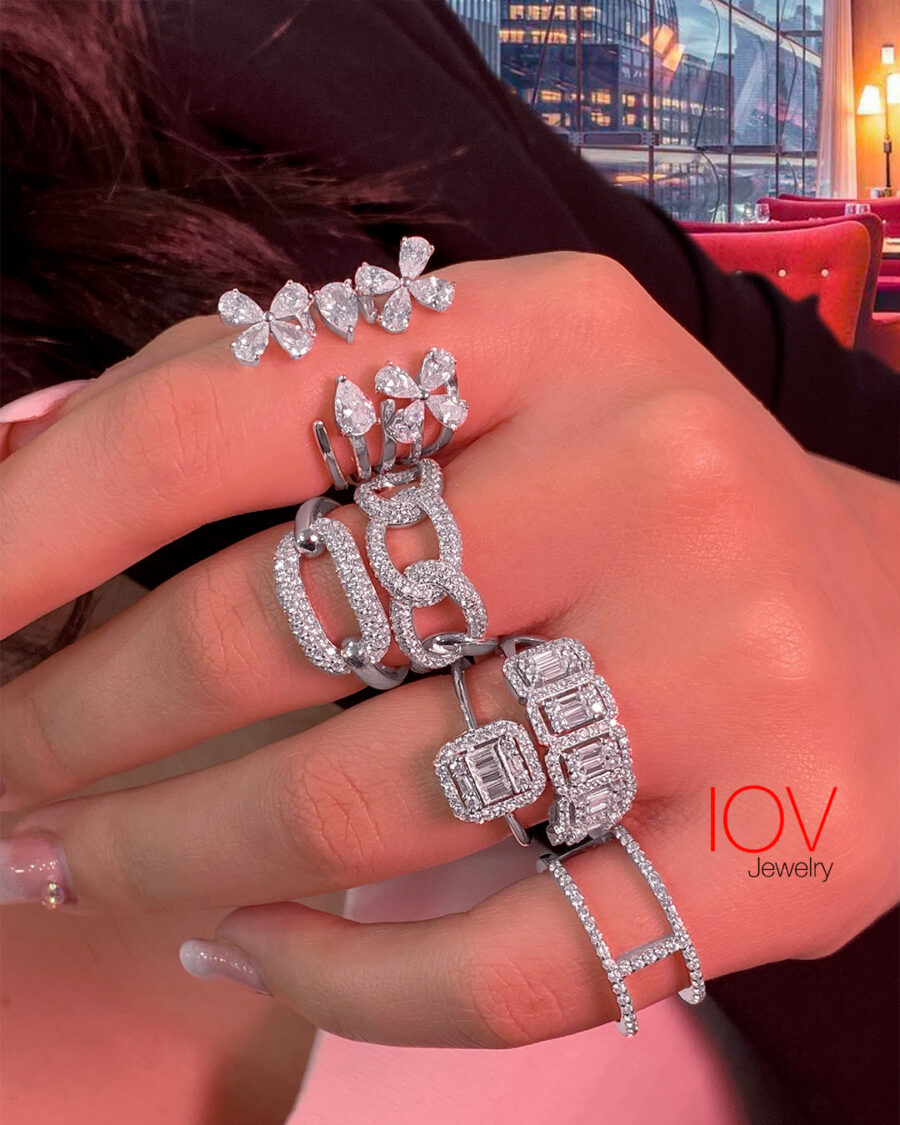 rectangular baguette setting ring - Image 2