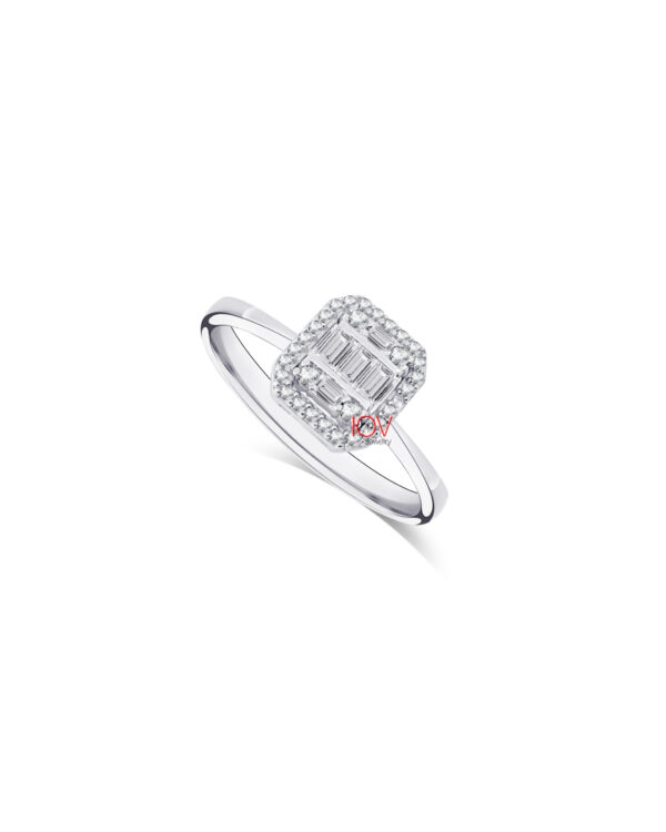 rectangular baguette setting ring