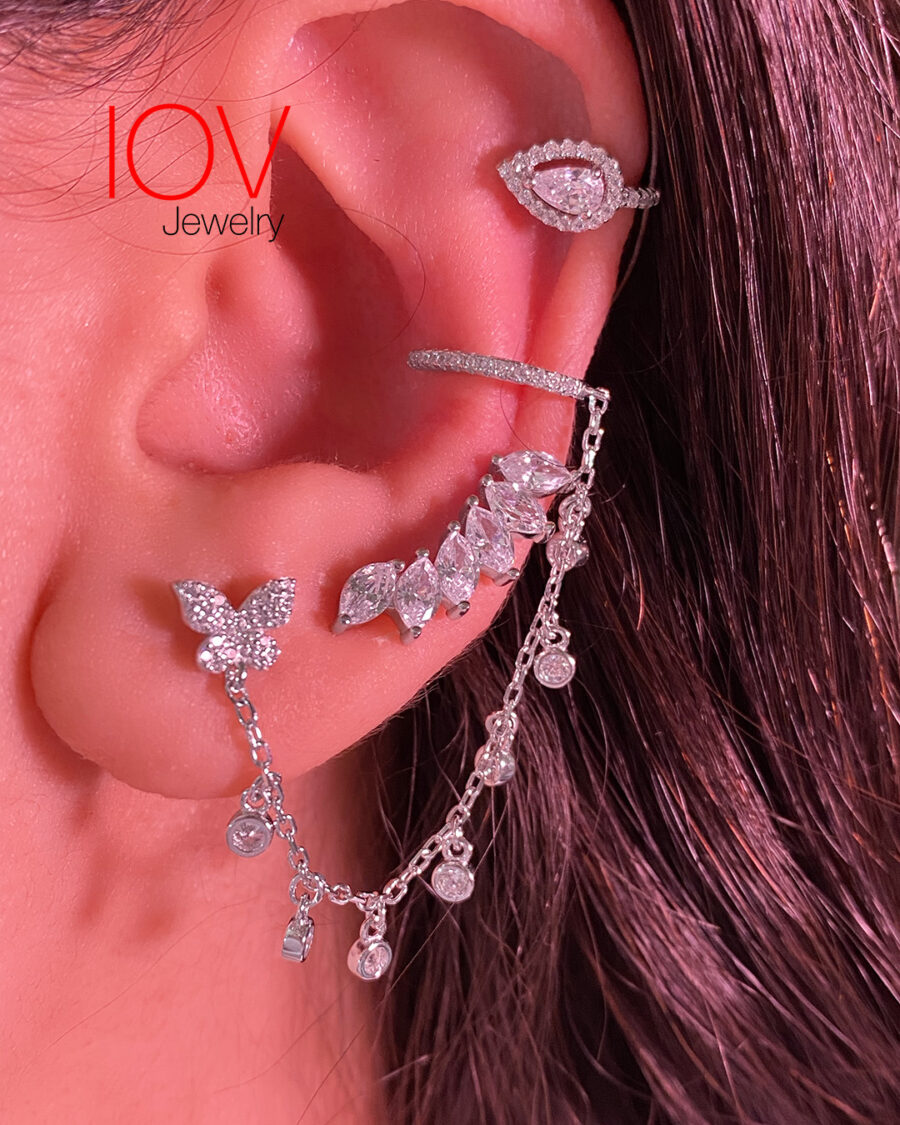 pear shape earcuff - Image 2
