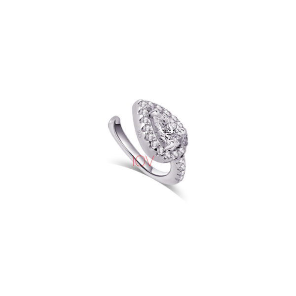 pear shape earcuff