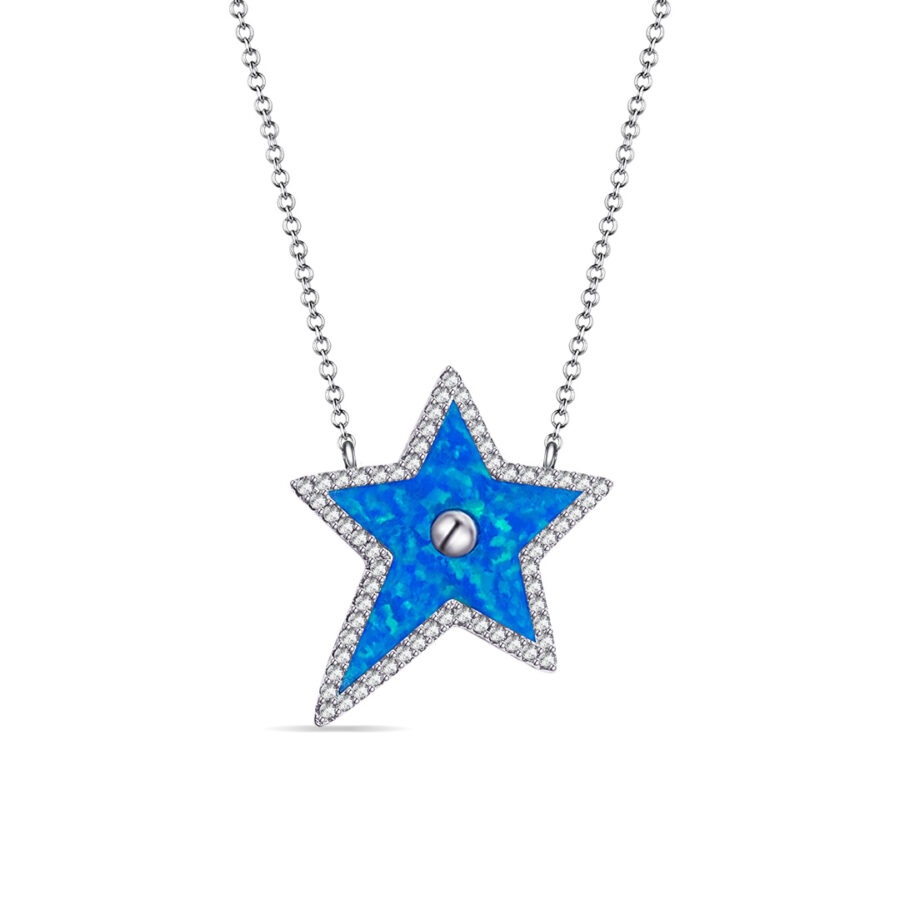 star opal stone necklace.