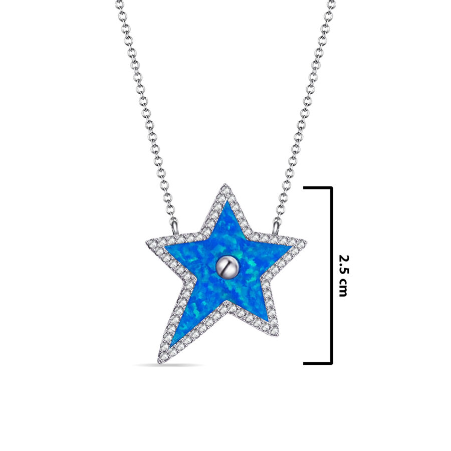 star opal stone necklace. - Image 2