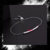 bar shape adjustable bracelet.