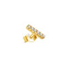 bar shape stud earring.