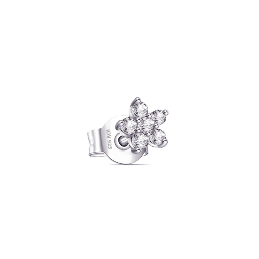 flower shape small stud earring.