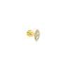 marquise shape flatback earring.