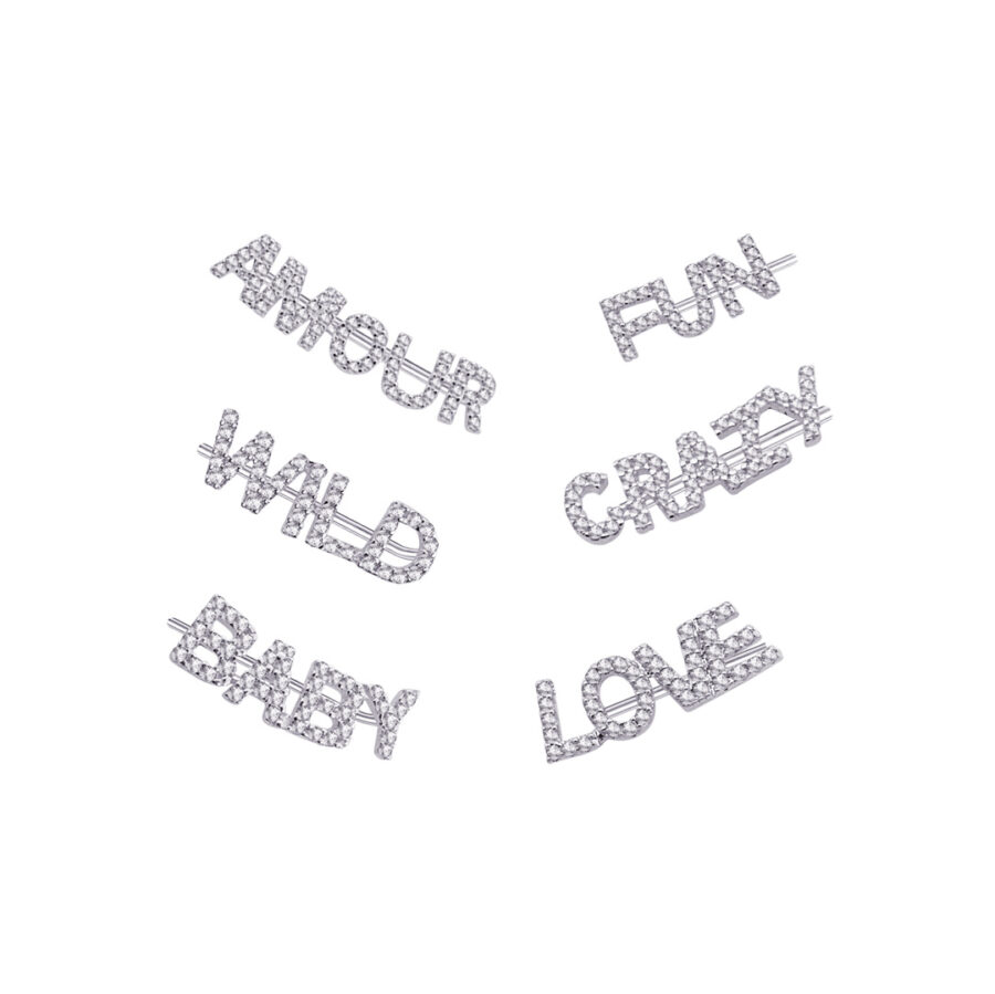 climber words earrings. - Image 2