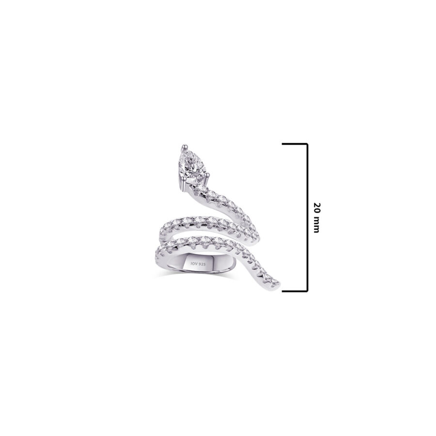 snake shape earcuff - Image 2