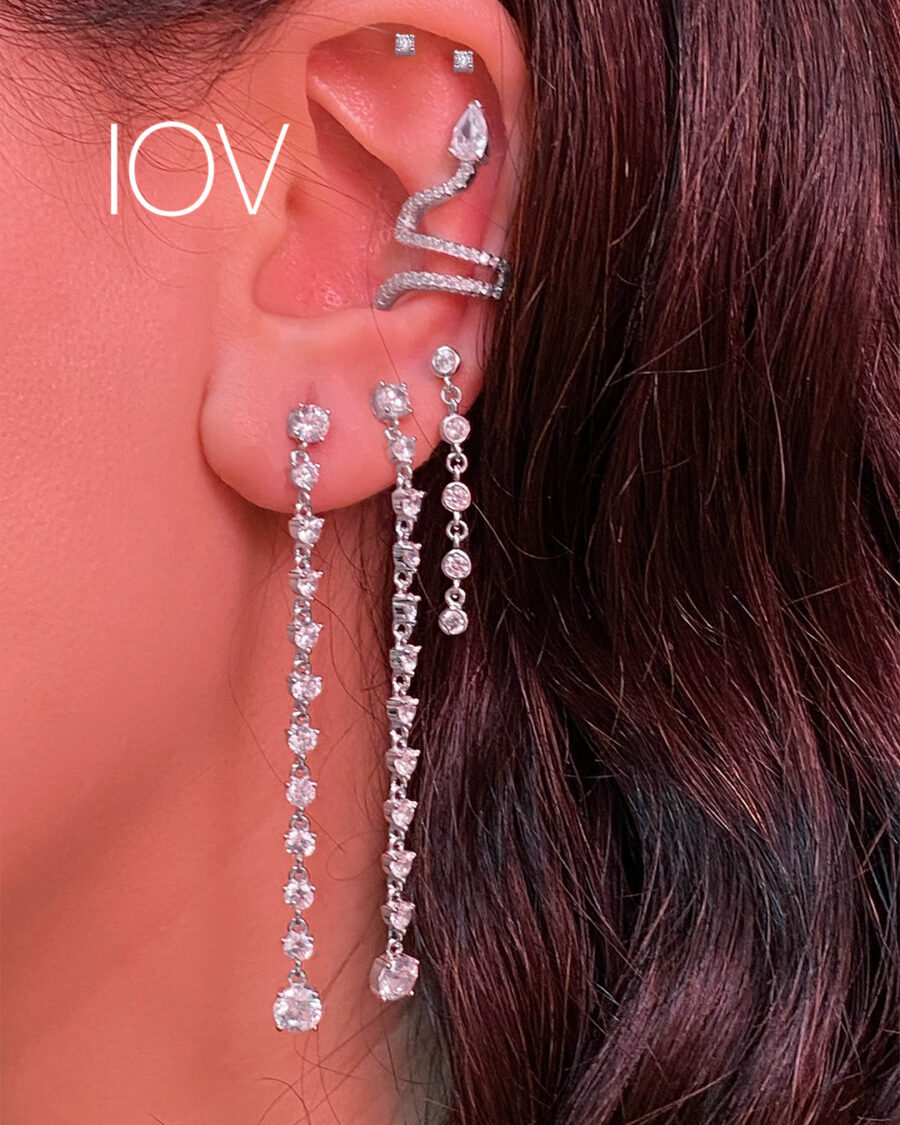 snake shape earcuff. - Image 3