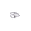 Double line CZ earcuff.