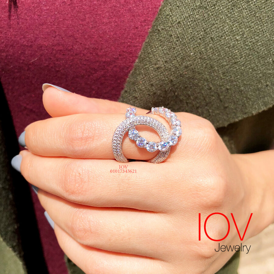 luxury diamond style ring.