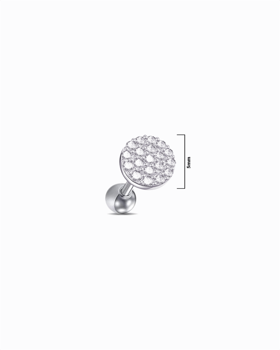 CZ disc shape fallback piercing. - Image 2
