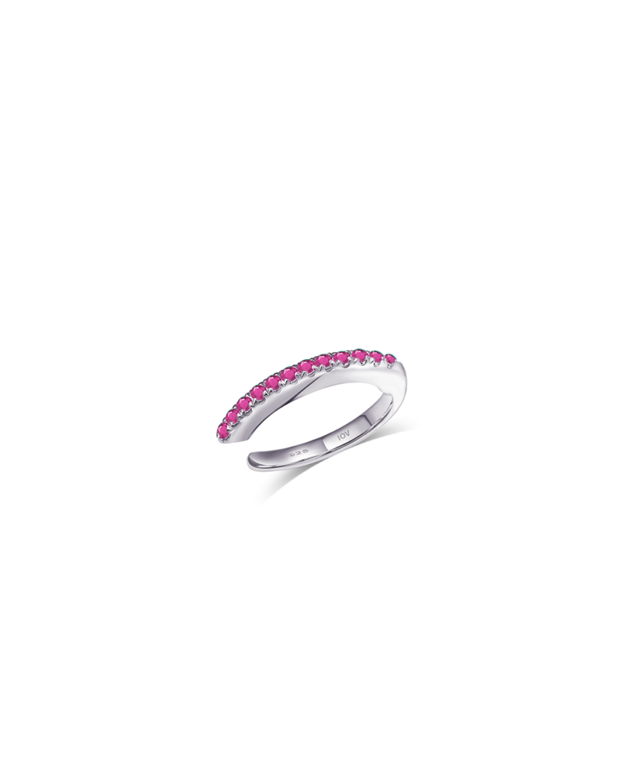 one line CZ earcuff. - Image 5